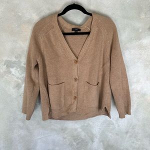 JCrew Tan Cardigan